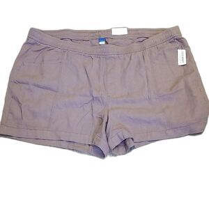 Old Navy Cargo Shorts XXL NWT Lightweight Utility Gorpcore Mauve Purple Hiking